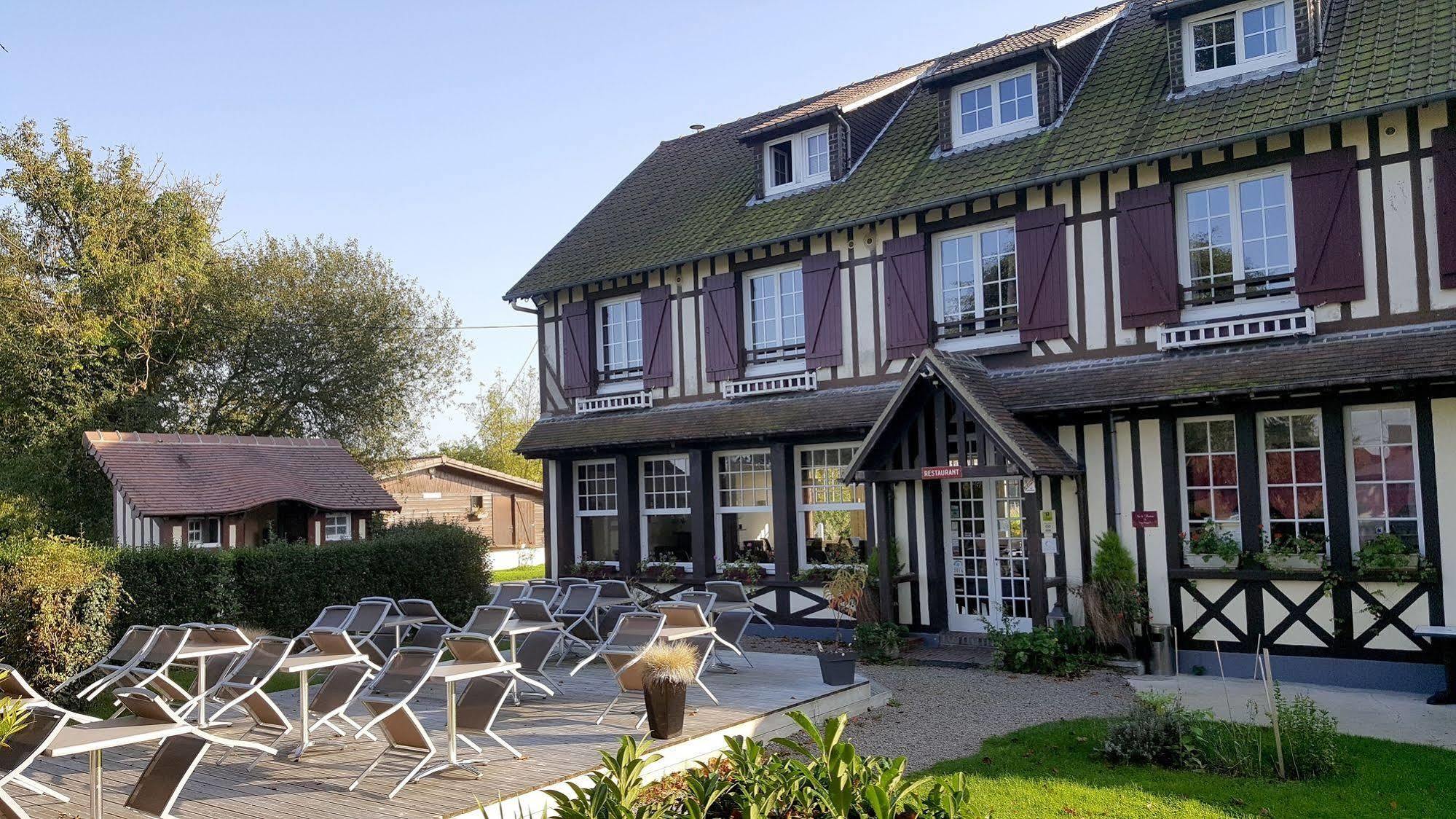 Logis Auberge Des Aulnettes Hérouville-Saint-Clair Eksteriør billede